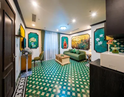 Suite con vistas a la ciudad — Nature Hotel - Ba Dinh