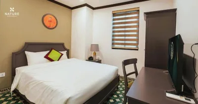 Habitación Superior con dos camas individuales — Nature Hotel - Ba Dinh